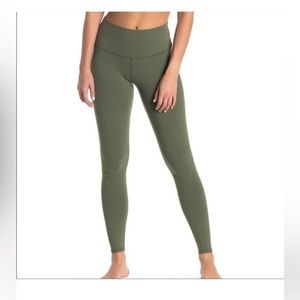 ALO yoga olive green dash high rise full length leggings